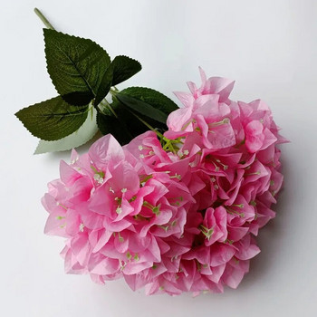 Ένα μεταξωτό λουλούδι μπουκαμβίλιων Glabra Τεχνητό στέλεχος δέντρου Bougainvillea Spectabilis για γάμο Ανθοσύνθεση 6 Χρώμα