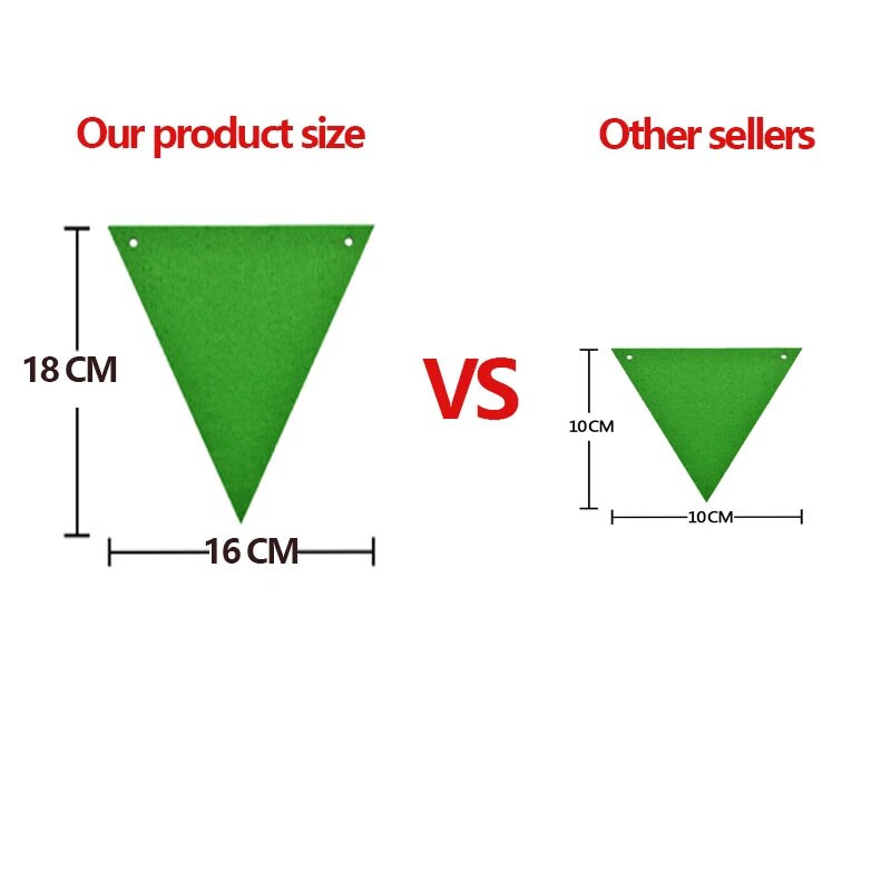 Moda 4M 12 steaguri Steaguri din țesătură albastră Bannere Banner Fanion Banner Ghirlande Baby Shower pentru petrecere de aniversare Decorare de nuntă