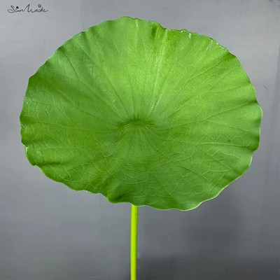 SunMade nagy lótusz selyem művirágok otthoni kert dekoráció hamis növények Lótuszlevelek virágkötészet Flores Artificales
