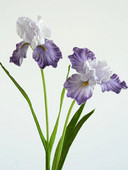 Floare artificială de iris violet PU Eleganță pentru decorarea interioară Camera de zi Petrecere de nuntă Aranjamente florale de iris realistică de primăvară
