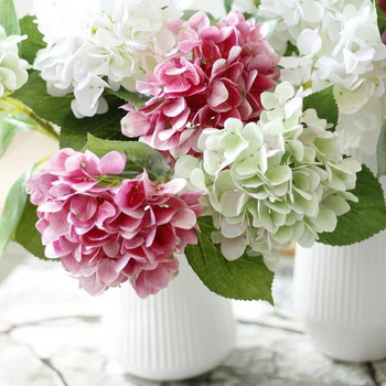 DIA 20 см 3D печат Хортензия Изкуствена хортензия Сватбена декорация Симулация на цвете