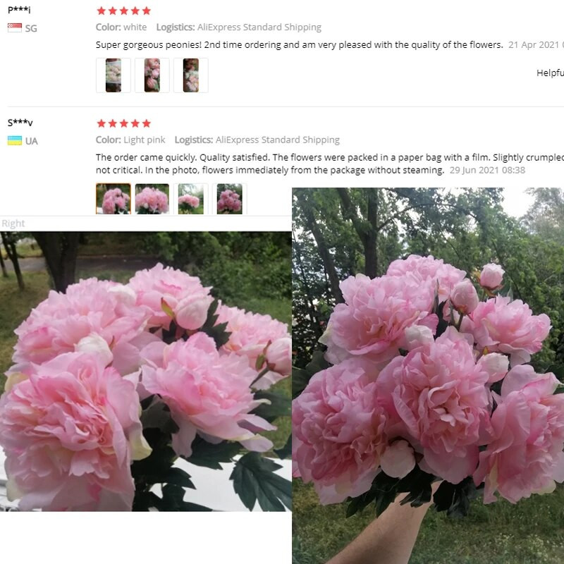 60 CM o singură ramură de înaltă calitate, floare artificială de bujor de mătase, decorație frumoasă pentru casă, nuntă, florală falsă, ținând flori