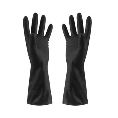 1 par crnih rukavica Rukavice za pranje kuće Rukavice za čišćenje Vrtna kuhinja Prsti za suđe Gumene rukavice za pranje posuđa Rukavice za čišćenje u kućanstvu