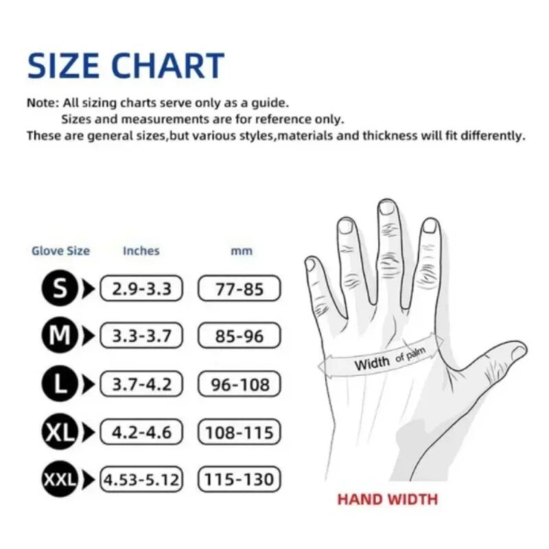 2/6/10/20Pcs Jednokratne rukavice Kuhinjske rukavice za prehrambenu industriju Vodootporne bez lateksa Radne rukavice za kućno čišćenje automobila Popravak tetovaža