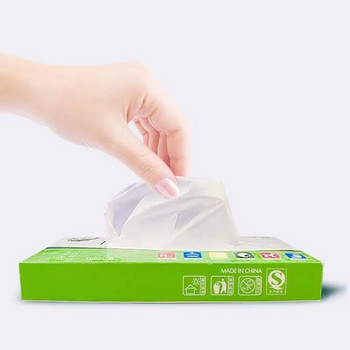 100 τμχ/κιβώτιο Διαφανή γάντια μιας χρήσης TPE κατηγορίας τροφίμων Πολυλειτουργικά οικιακά εκχυλιζόμενα παχύρρευστα γάντια από καουτσούκ μιας χρήσης