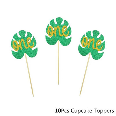 Životinje u džungli Dekoracija za zabavu Dječja rođendanska zabava Bunting Wild One Balon Konfeti Girlanda Obljetnica Bay Tuš pribor