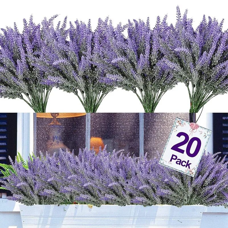 5 furculițe Provence Lavandă flori artificiale vaze pentru decorarea casei cereale nunta buchet de mireasă plante false