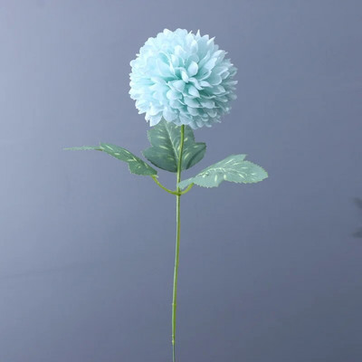 DIY mesterséges selyem csokor pitypang eukaliptusz Otthon Nappali Szállodai Esküvő Virágkötészeti Hamis virágok Növény dekoráció