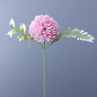 DIY mesterséges selyem csokor pitypang eukaliptusz Otthon Nappali Szállodai Esküvő Virágkötészeti Hamis virágok Növény dekoráció