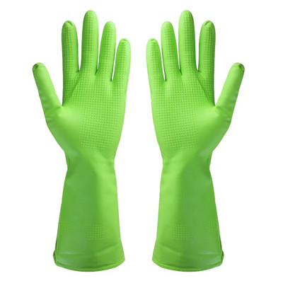 Kuhinjski alat Vodootporno pranje posuđa za čišćenje posuđa za pranje posuđa u kućanstvu Ponovljive rukavice od nitrilne gume