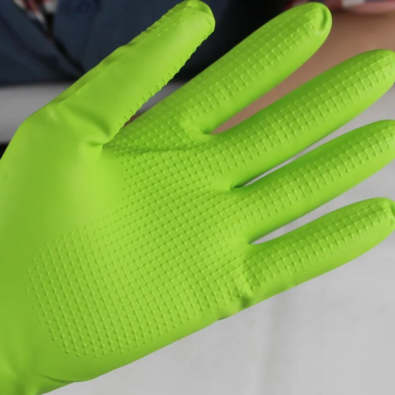 Kuhinjski alat Vodootporno pranje posuđa za čišćenje posuđa za pranje posuđa u kućanstvu Ponovljive rukavice od nitrilne gume