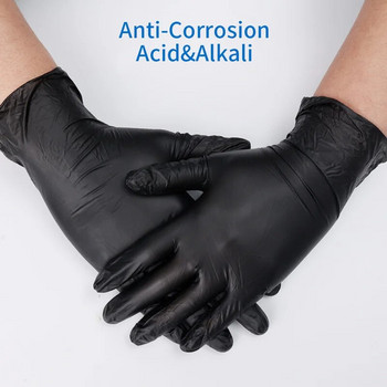 10 τμχ Γάντια PVC μιας χρήσης Γάντια καθαρισμού Latex Lab Nitrile Gloves Αδιάβροχα Αντιαλλεργικά Εργασία Ασφάλεια Μηχανικός Κήπος Γάντια κουζίνας