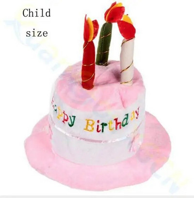 Gimtadienio tortas Kepurė Gimtadienis Žvakė Skrybėlė suaugusiems Gimtadienio vakarėlio dekoravimas Vaikų kepurė Gimtadienio dovana Dekoracija Cosplay gimtadienio dekoravimas