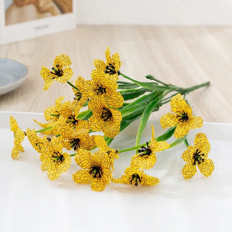 5 capete Iarbă de primăvară Floare Iarbă de apă Violet Pânză Artă Floare Imitație Floare Acasă Decorare nuntă în aer liber Floare falsă