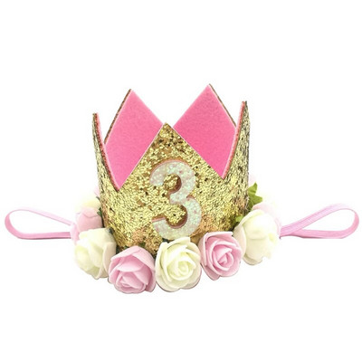 1 2 3 boldog születésnapot korona fejpántos sapka gyerekeknek 1. 2. 3. születésnapi parti dekoráció babazuhany dekoráció baba születésnapi sapka