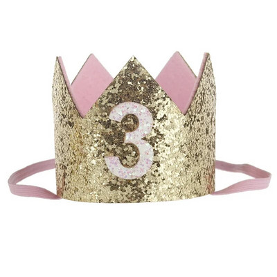 1 2 3 boldog születésnapot korona fejpántos sapka gyerekeknek 1. 2. 3. születésnapi parti dekoráció babazuhany dekoráció baba születésnapi sapka
