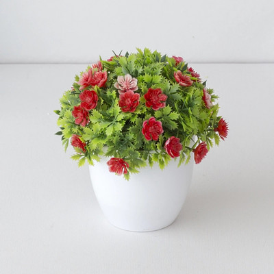 Plante artificiale Bonsai Arbore mic Iarbă Plante Ghiveci Accesorii pentru casă Decorare Flori pentru Decorare Grădină Petrecere de nuntă