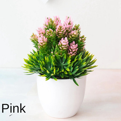 Plante artificiale Bonsai Arbore mic Iarbă Plante Ghiveci Accesorii pentru casă Decorare Flori pentru Decorare Grădină Petrecere de nuntă