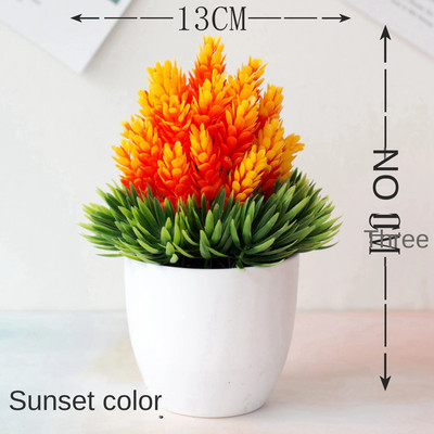 Plante artificiale Bonsai Arbore mic Iarbă Plante Ghiveci Accesorii pentru casă Decorare Flori pentru Decorare Grădină Petrecere de nuntă