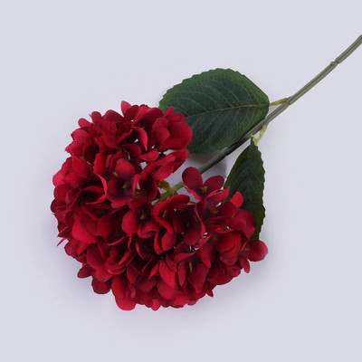 1 pušķis Mākslīgā zīda peonija hortenzijas ziedu mājas kāzu ballīte dzimšanas diena Jaunais gads Valentīna dienas ziedu dekors