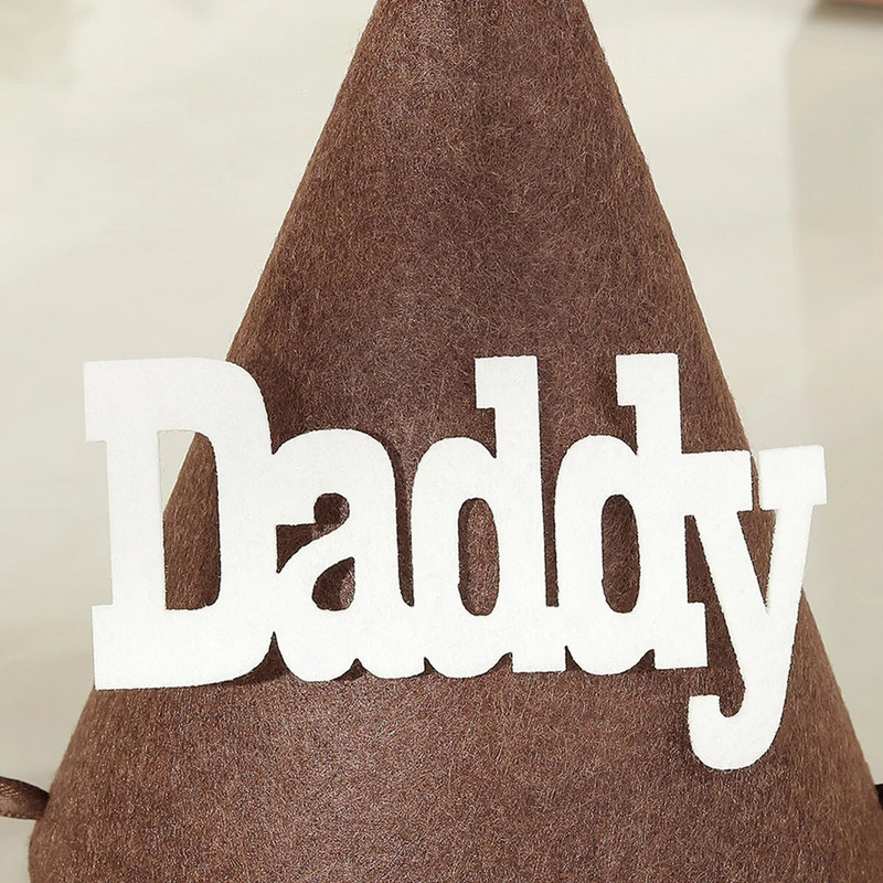 1vnt Mamos gimtadienio kepurė Tėčio gimtadienio šventės galvos apdangalas šventiniai papuošimai Mamos ir tėčio kepuraitės.