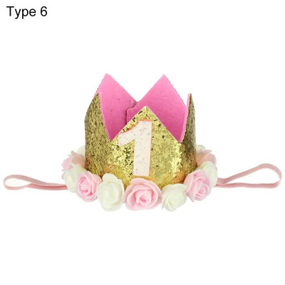 Vaikinų mergaičių galvos juosta 1/2/3/pusė/viena Lytis Atskleidžia krikštynas su gimtadieniu Vakarėlio kepuraitės Kūdikio princo/princesės kepuraitė