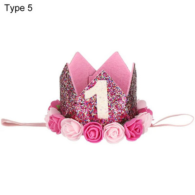Vaikinų mergaičių galvos juosta 1/2/3/pusė/viena Lytis Atskleidžia krikštynas su gimtadieniu Vakarėlio kepuraitės Kūdikio princo/princesės kepuraitė