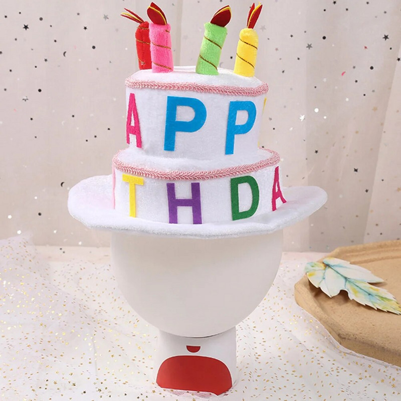 Születésnapi kalap fotó torta ruha Díszes kisállat sapka kúpos kellékek női parti stand Uniszex tiara kellék Újszerű sapka Happy