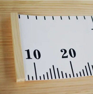 20*200cm Măsură înălțime agățat pe perete Bebeluș Copil Copii Tabel de creștere Măsurarea înălțimii Riglă Autocolant de perete pentru cameră, acasă, dormitor Decor