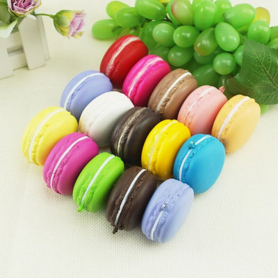 1Pc Simulacija Lažni Macaron Rekviziti Model hrane Dekoracija deserta Umjetni kolači Stol Dekoracije zalogaja Umjetni kolači Uređenje doma