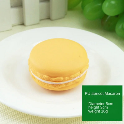 1 db szimuláció hamis Macaron kellékek ételmodell desszert dekoráció mesterséges torta asztal snack dekorok mesterséges sütemény lakberendezés