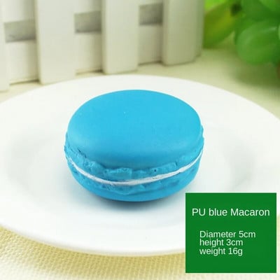 1 db szimuláció hamis Macaron kellékek ételmodell desszert dekoráció mesterséges torta asztal snack dekorok mesterséges sütemény lakberendezés
