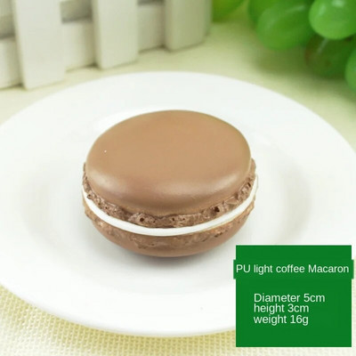 1 db szimuláció hamis Macaron kellékek ételmodell desszert dekoráció mesterséges torta asztal snack dekorok mesterséges sütemény lakberendezés