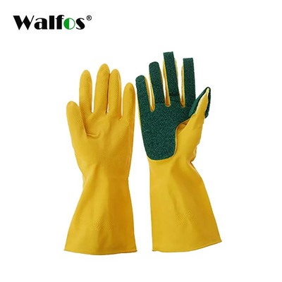 WALFOS Creative Washing Valymo pirštinės Sodas Virtuvės Indas Kempinėlės Pirštai Guminės buitinės valymo pirštinės indų plovimui