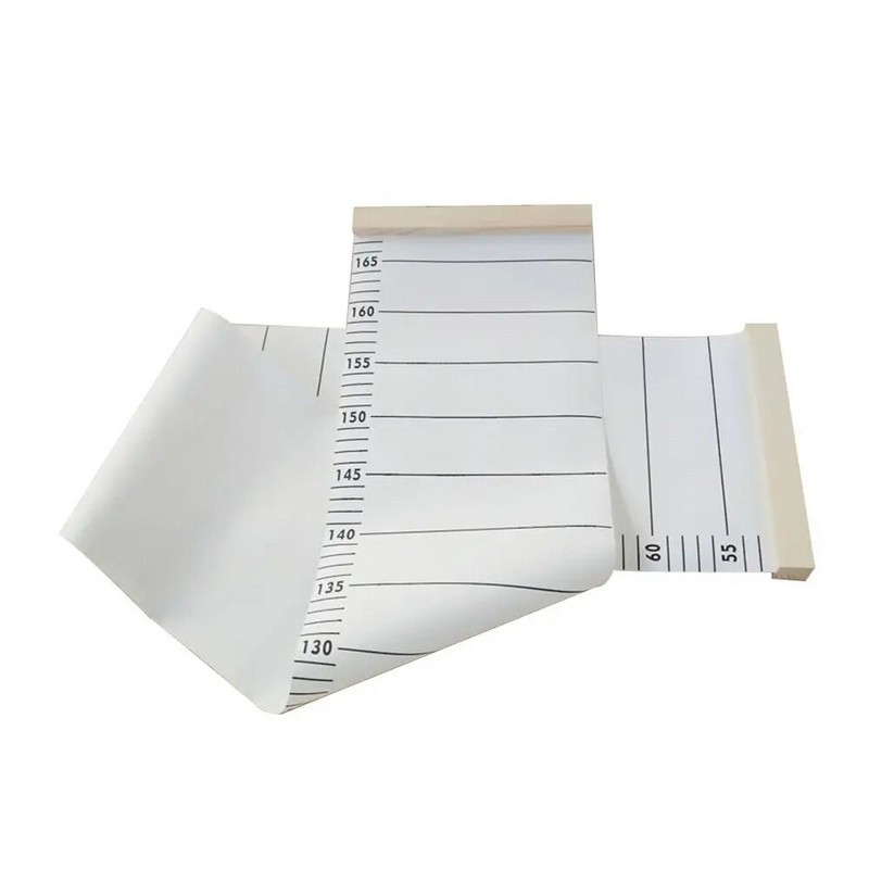 Vászon Sokoldalú, Könnyen felakasztható Pontos mérés Stílusos kivitel Tartós és kiváló minőségű prémium függő növekedési diagram Nordic