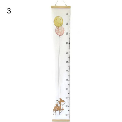 Nordijsko ravnalo za visinu bebe Izvrsno višekratno slatko mjerno ravnalo za spavaću sobu