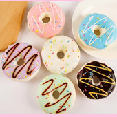 Simulacija modela umjetnih krafni PU rekviziti za fotografiranje kruha s krafnama za ublažavanje stresa Sporo odskakanje Lažna hrana Zabavni ukras