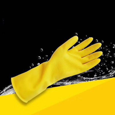 1Pair Dishwashing Cleaning Gloves  Dish Washing Glove For Household Kitchen Clean Tool Household Dishwashing Gloves