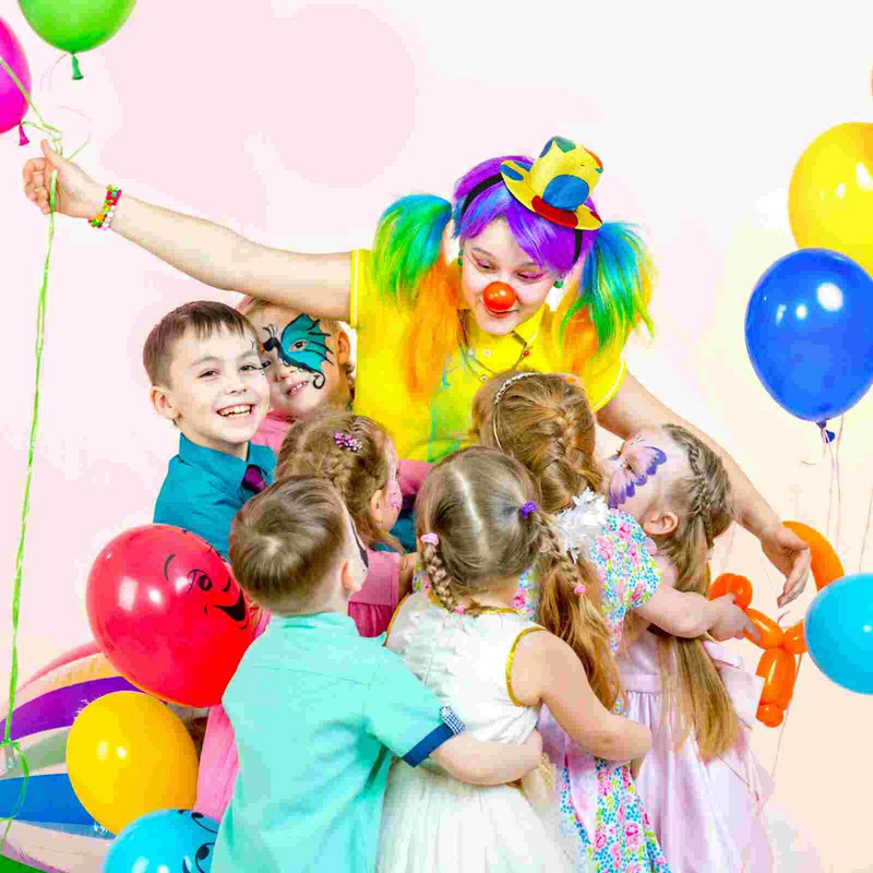 Pălărie de bufon Pălărie de clovn Bandă de pălărie de bufon Pălărie de clovn Bandă pentru costume de circ Costume de carnaval de clovn amuzant