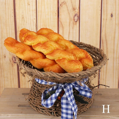 PU modeliavimo maistas netikros duonos mėsainio pyragas Namų dekoravimas lango ekranas fotografijos reikmenys virtuvės žaislas