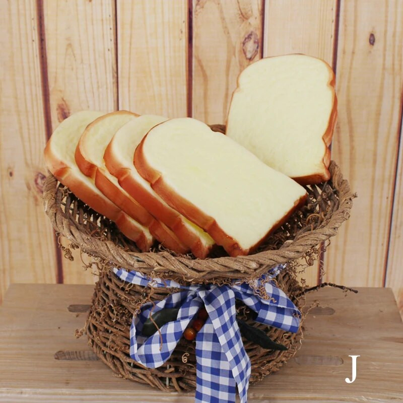 PU modeliavimo maistas netikros duonos mėsainio pyragas Namų dekoravimas lango ekranas fotografijos reikmenys virtuvės žaislas