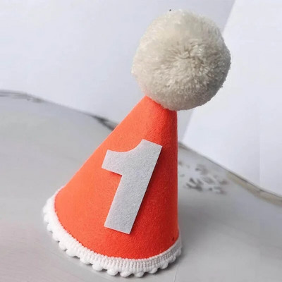 1. Kids Születésnapi Kalap Mini szám Kalapok Baba Fiúk Lányok Fejpánt Baby Shower Születésnapi Party Dekoráció Felnőtt évfordulós Kalapok