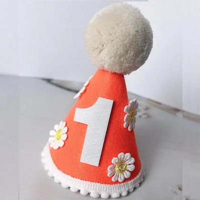 1. Kids Születésnapi Kalap Mini szám Kalapok Baba Fiúk Lányok Fejpánt Baby Shower Születésnapi Party Dekoráció Felnőtt évfordulós Kalapok