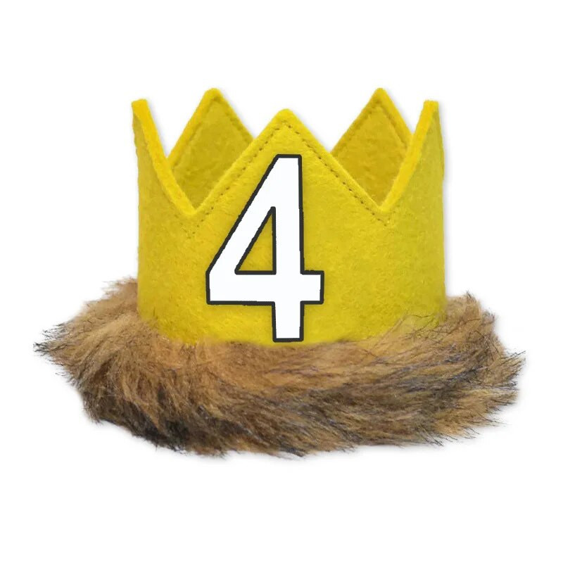 Baba 1/2. 1. 2. 3. 4. 5. Születésnapi Kalapok Wild One Crown Ahol a Vad dolgok a téma Születésnapi Party Photo Booth kellékek