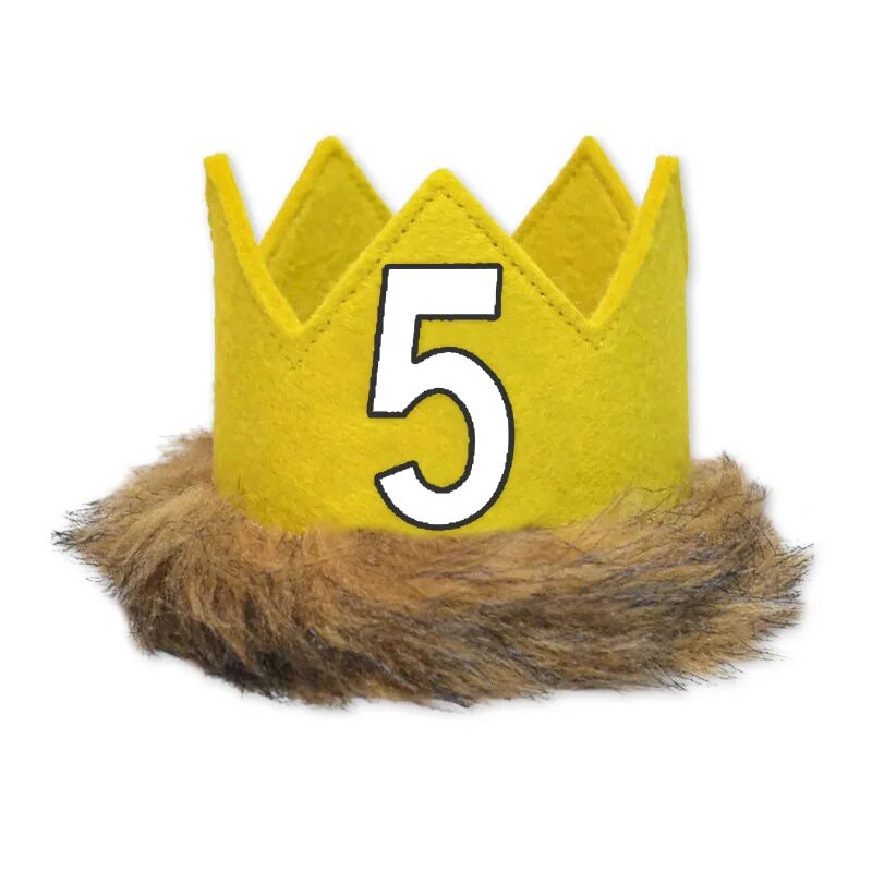 Baba 1/2. 1. 2. 3. 4. 5. Születésnapi Kalapok Wild One Crown Ahol a Vad dolgok a téma Születésnapi Party Photo Booth kellékek