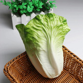 Zöldségszimulált modellek Mesterséges dekorációk Kirakat bemutató kellékek Hamis saláta valósághű szimulációs dísz