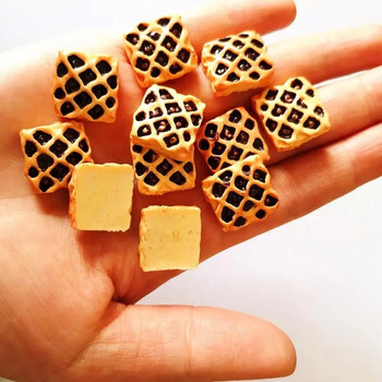 8 τεμ. Home Craft Mini Food Στολίδι ψωμιού Μινιατούρα διακόσμηση κουκλόσπιτου Αξεσουάρ κούκλας σπιτιού Ψεύτικα κρουασάν παιχνίδια κουζίνας