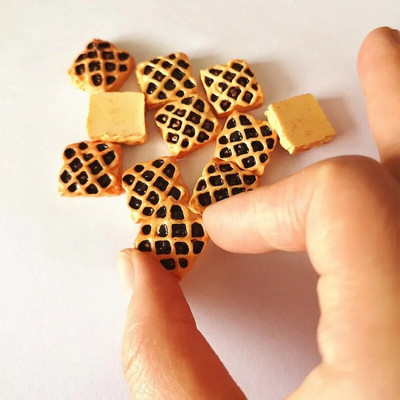 8 buc. Artizanat pentru acasă, mini ornament pentru pâine, pentru casă de păpuși în miniatură, accesorii pentru casă de păpuși, croissant fals, jucării de bucătărie