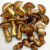 Modeliuojamas maisto modelis Netikros putos Grybų daržovių patiekalai Nuotraukų rekvizitai Juokingi Pleurotus Ostreatus Stalo dekoro parduotuvės ekrano modelis