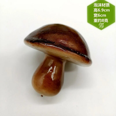 Modeliuojamas maisto modelis Netikros putos Grybų daržovių patiekalai Nuotraukų rekvizitai Juokingi Pleurotus Ostreatus Stalo dekoro parduotuvės ekrano modelis